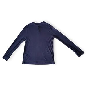 Apt. 9 Women's Deep Blue Long Sleeve Tee